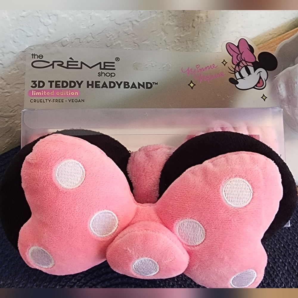 Disney Minnie Ears Limited Edition 3D Headband NWT